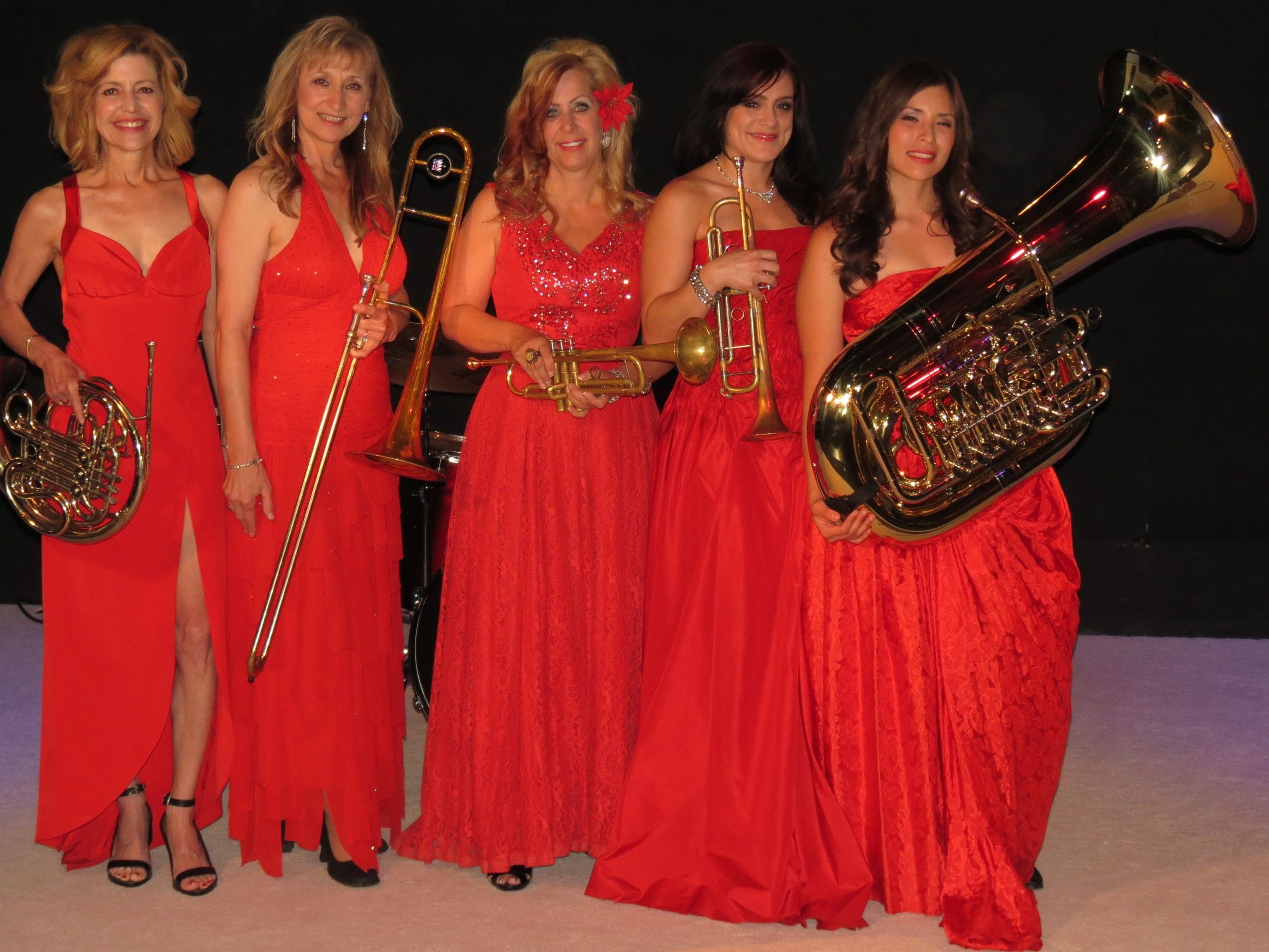 Belle Air Brass ensemble holiday show